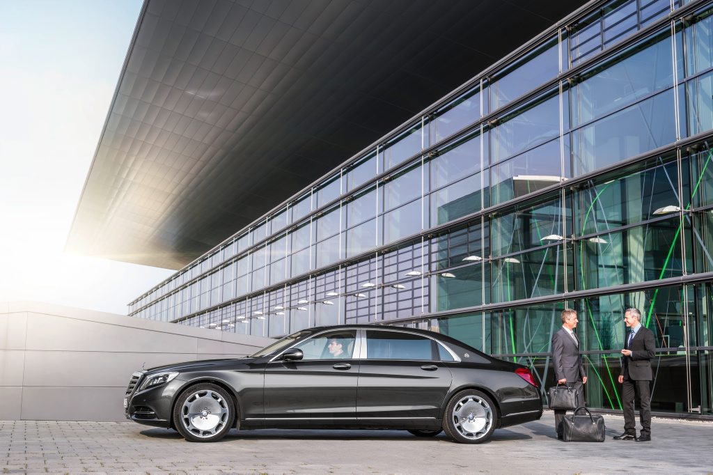 The Mercedes-Maybach S 600. The Mercedes-Maybach S 600.